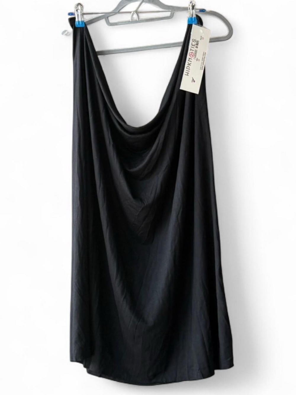 Hipknoties Black 30 Ways To Wear Versatile Wrap Garment One Size Fit All Mini